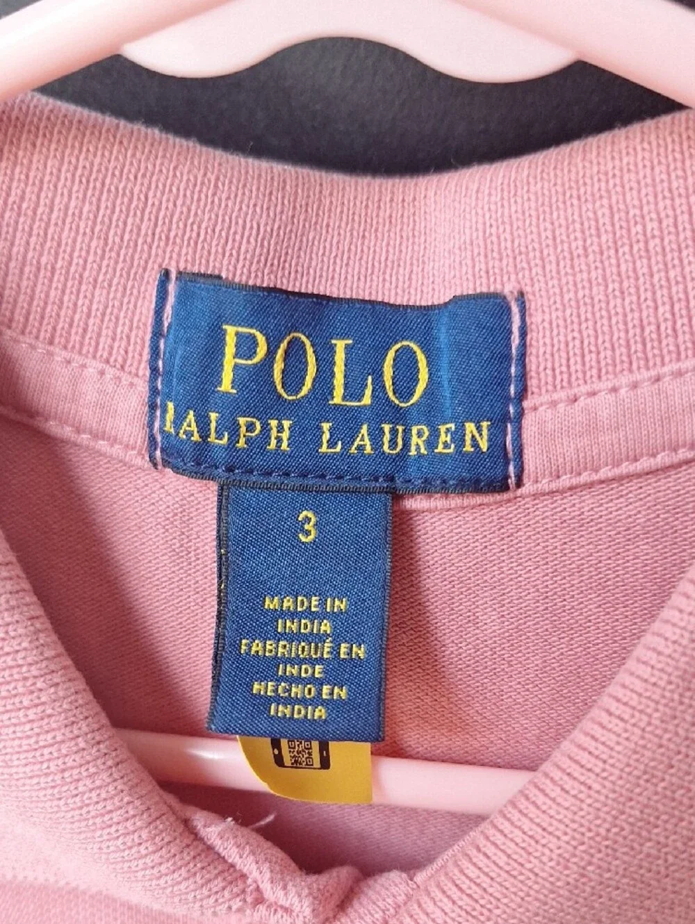 Polo by Ralph Lauren Pink Girls' Polo Dress with Embroidered Pony